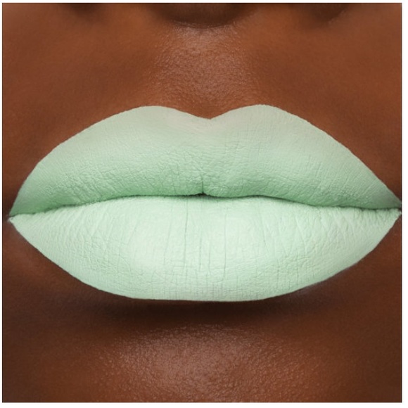 NEW! JEFFREE STAR VELOUR LIQUID Matte LIPSTICK in HIGH SOCIETY Mint Green - Picture 6 of 15